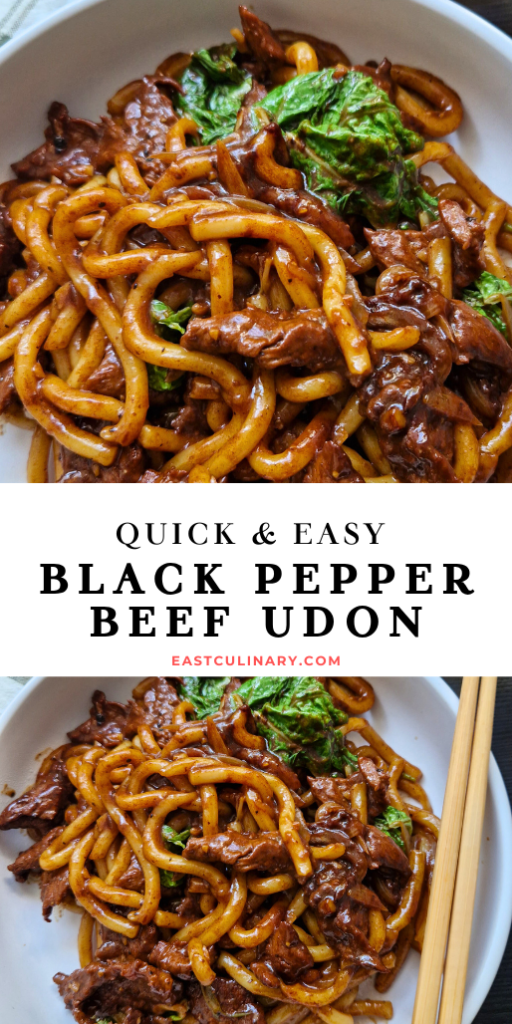 beef black pepper udon recipe