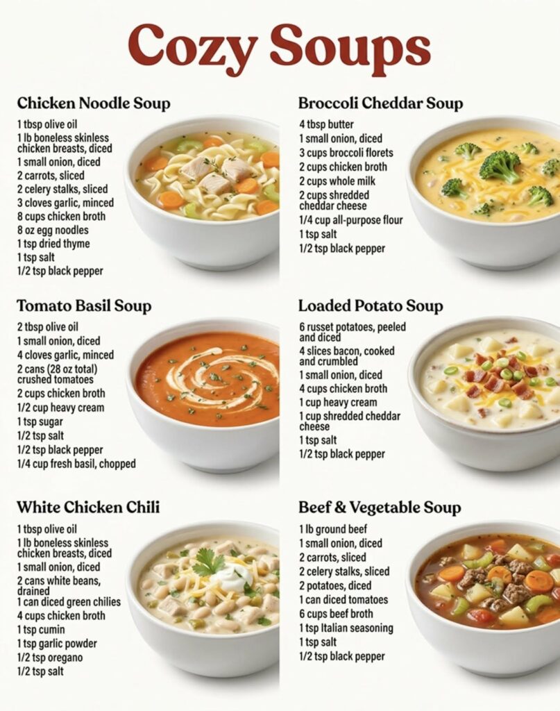 easy soup flight recipe