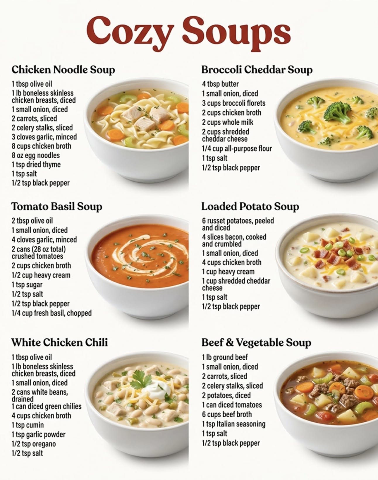 Global Soup Sampler: Four-Bowl Soup Flight