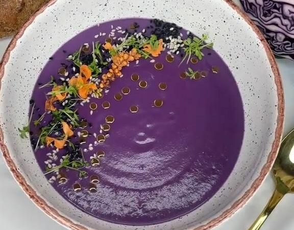 purple cauliflower soup recipe
